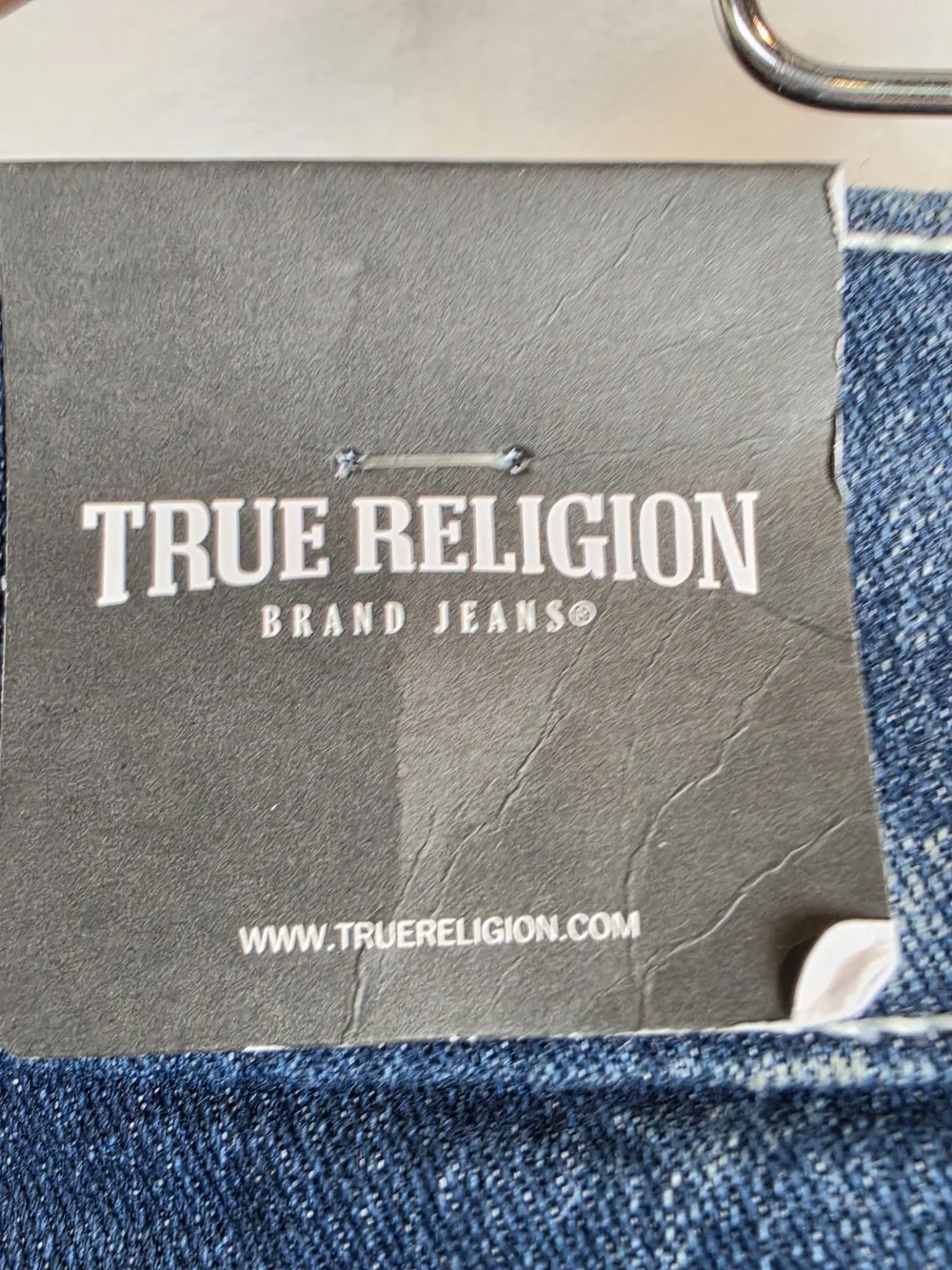 True Religion Geno Relaxed Slim Jeans‎ Men's 36x32 Indigo Wash NWT